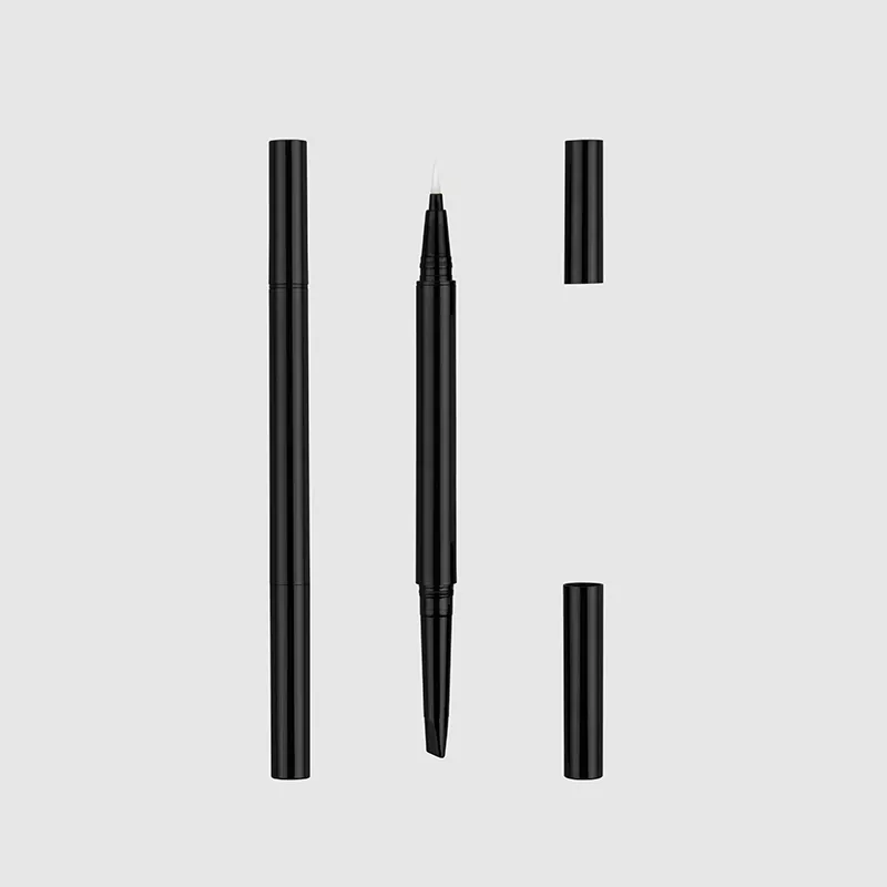 Pensil alis 2-dalam-1 dan pembungkusan eyeliner cecair