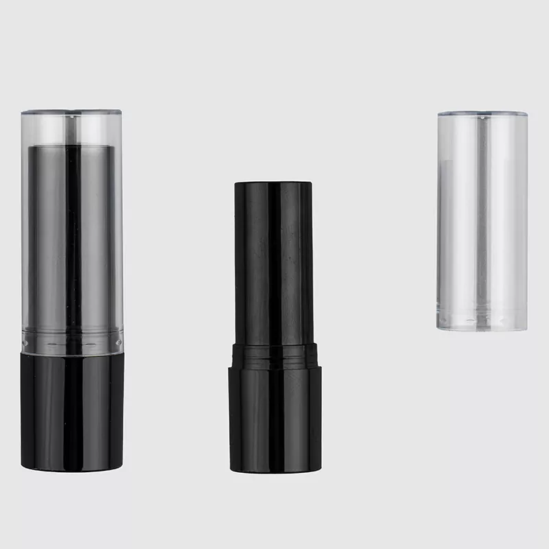 Pembungkusan tiub gincu atau balm 2-in-1 atau balm