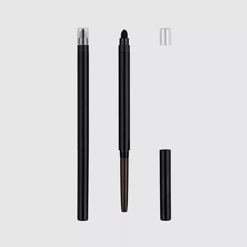 Pensil Alat Kening 3-dalam-1 dengan Pembungkusan Kapas dan Pembungkusan Sharpener