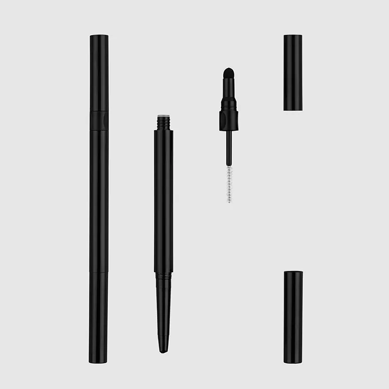 Pensil serbuk kit 3-way dan pembungkusan gel berwarna